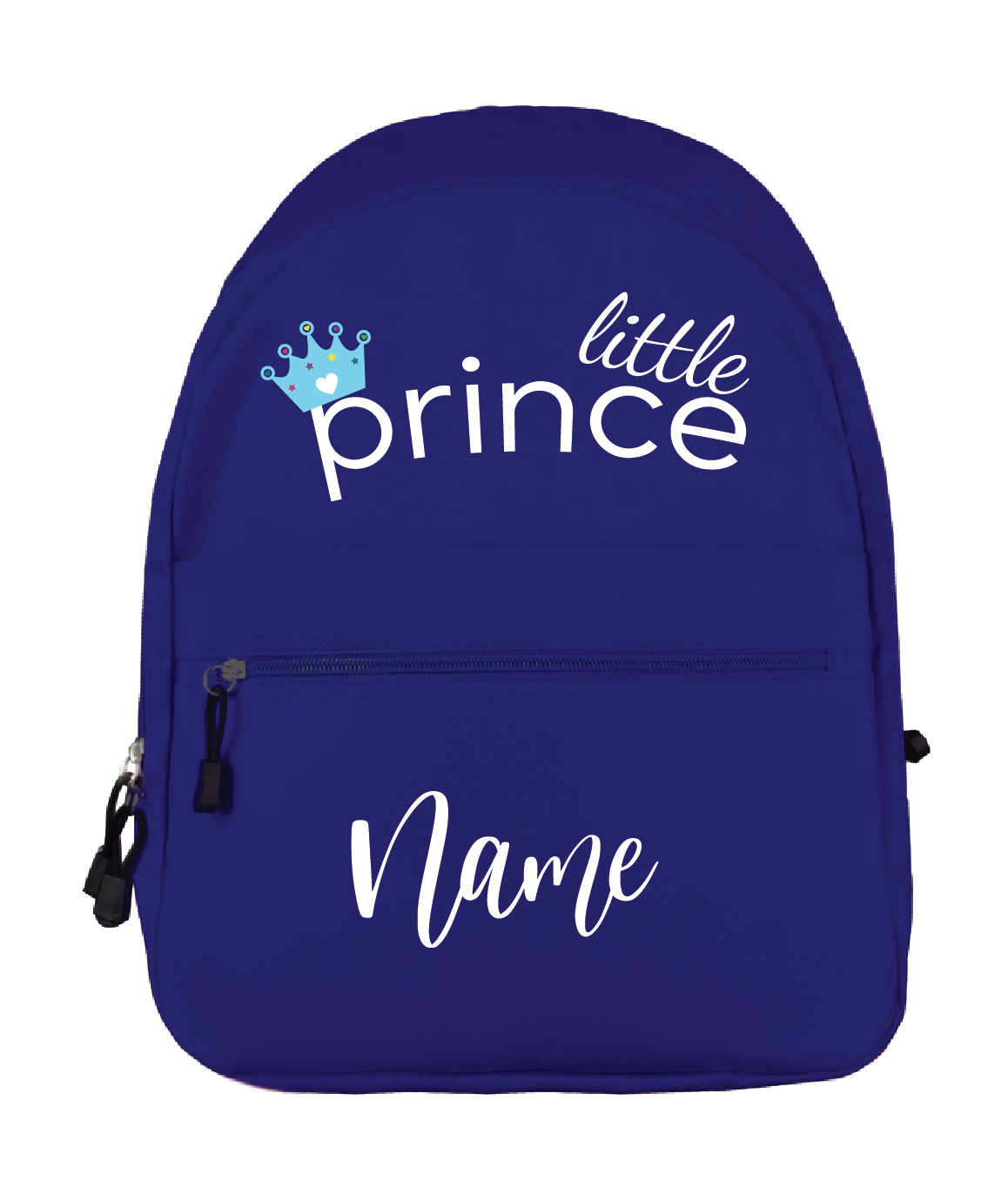 Personalised Little Prince Blue Backpack for Kids